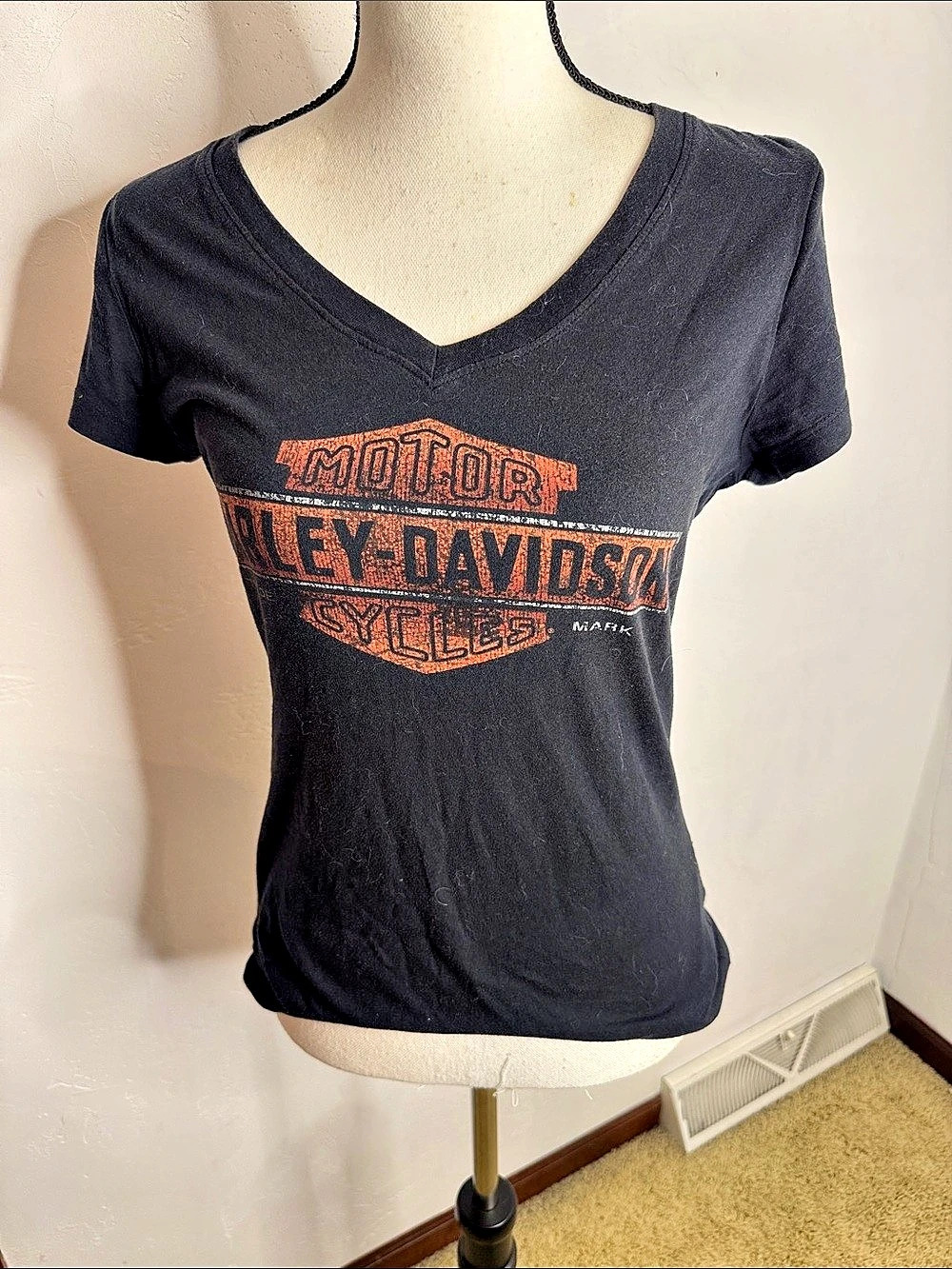 Harley-Davidson Graphic Tee Black Size Medium